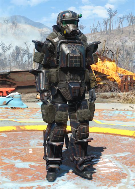 In Fallout 4, Legendary armor effects are effects applied to basic armor that use special prefix modifiers that cannot be obtained elsewhere. . Fo4 marine armor
